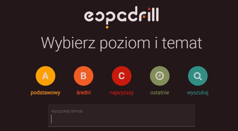 Espadrill - aplikacja do gramatyki hiszpańskiej